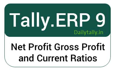 Net Profit Gross Profit Current Ratios