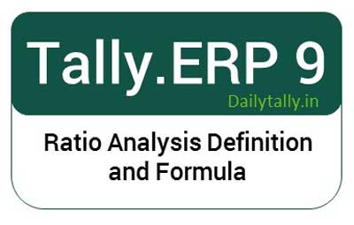 Ratio Analysis Definition and Formula