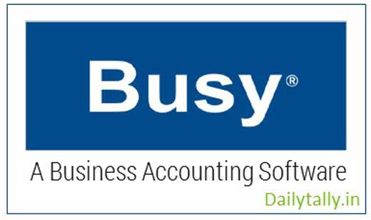 Introduction of BUSY Accounting Software